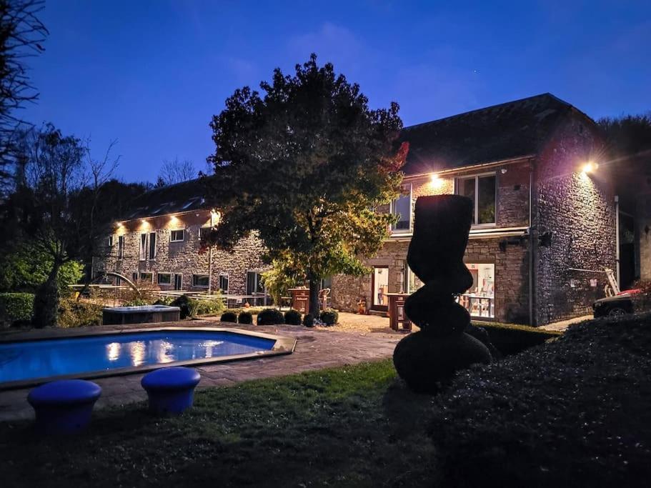 Bed and Breakfast Au Bout De Mes Reves Walcourt Exterior foto